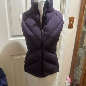 Athleta Purple Puffer Vest - Women’s